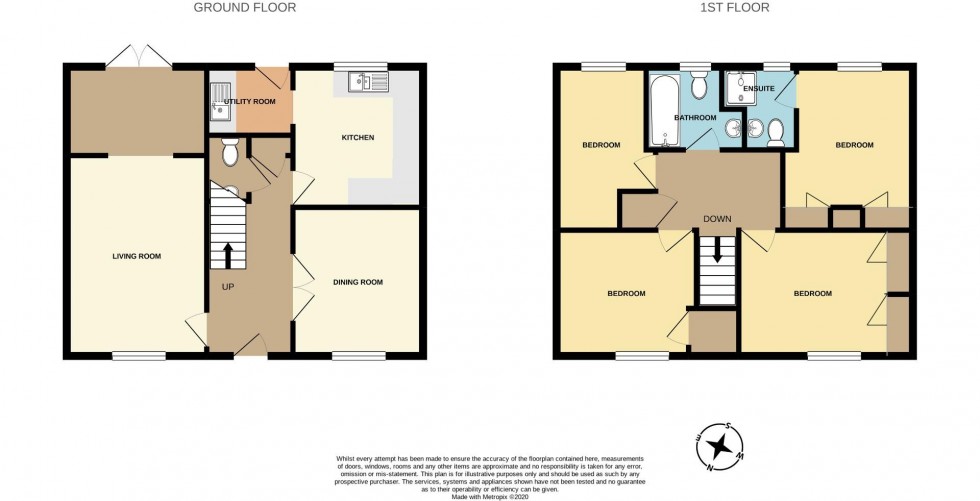 Floorplan for Oakfields, Tiverton