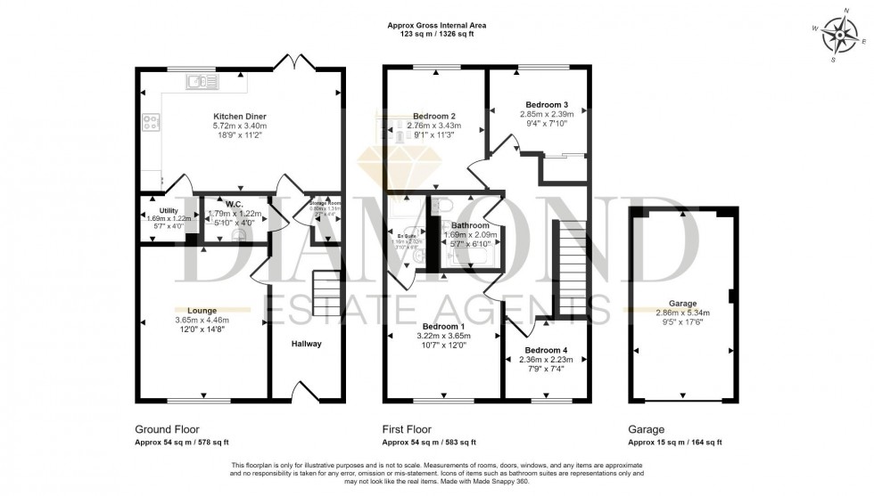 Floorplan for Allotment Approach, Tiverton