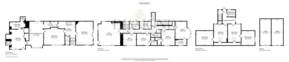 Floorplan for Oakfordbridge, Bampton, Tiverton, Devon