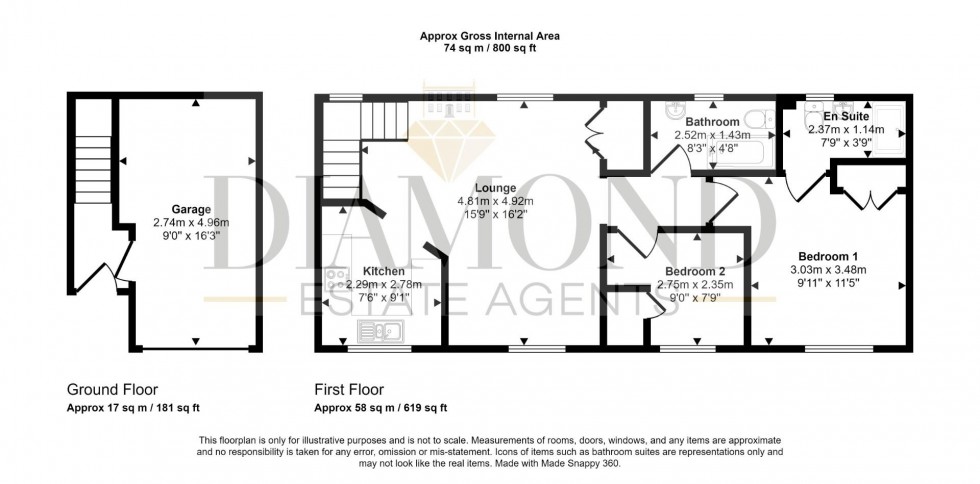 Floorplan for Redvers Way, TIVERTON, Devon