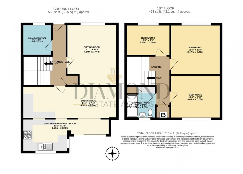 Floorplan for Palmerston Park, Tiverton