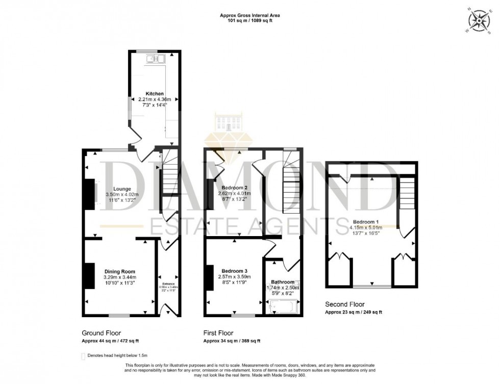 Floorplan for Melbourne Street, Tiverton