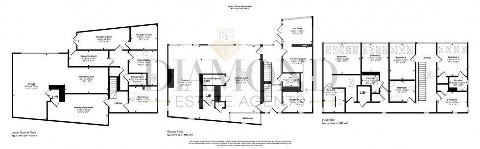 Floorplan for High Street, Halberton, Tiverton