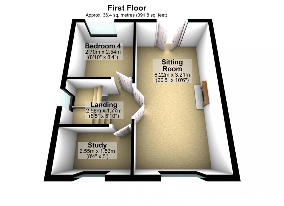 Floorplan for Moorhayes Park Area, Tiverton, Devon