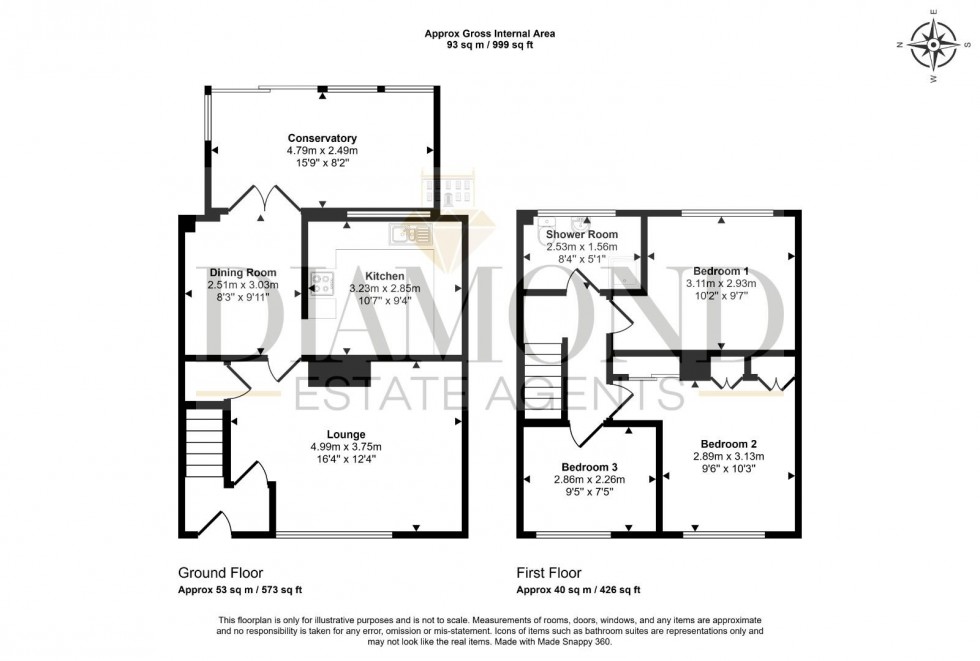 Floorplan for Ford Road, Tiverton